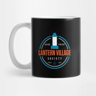 Dark Dana Point Lantern Village Society Mug